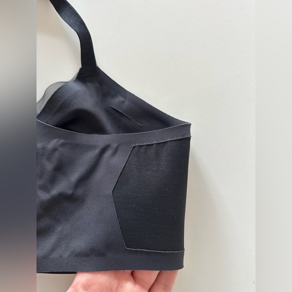 Honeylove Crossover Bra Black XL 38D 38DD 38E Contour Shape Basic Mesh - Picture 6 of 7